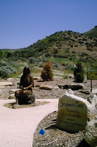 Sacajawea Monument in Boise, Idaho 