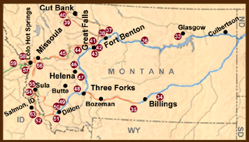 Billings, Montana to Salmon, Idaho 