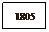 Text Box: 1805
